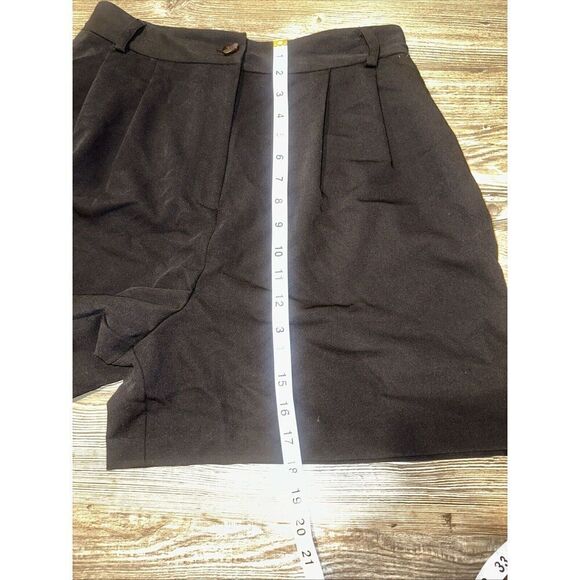OPEN EDIT women's Shorts Size 8 black front pleats. NWOT. 16 - Picture 10 of 10